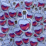Amortentia Potion Bottle Waterproof Sticker
