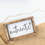 Authentic l Wood Signs