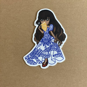Filipiñana Waterproof Sticker