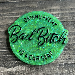 Bad Bitch Coasters, resin
