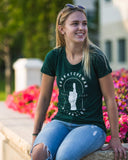 FLAT // Thumbs Up / Fitted Crew Neck / Ladies