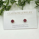 Hexagon Studs