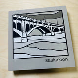 8" Art Panel | Saskatoon Bridge
