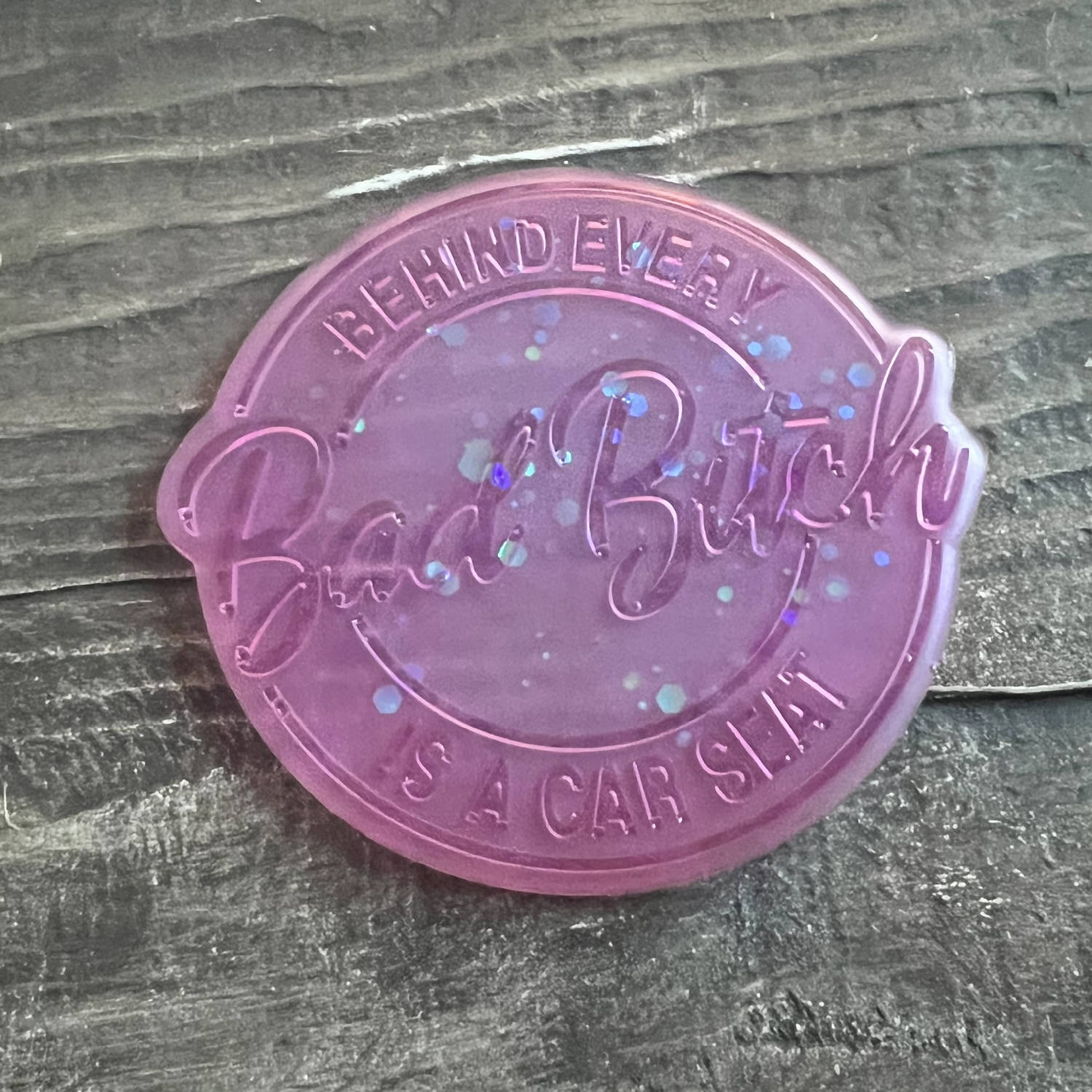 Bad Bitch Coasters, resin