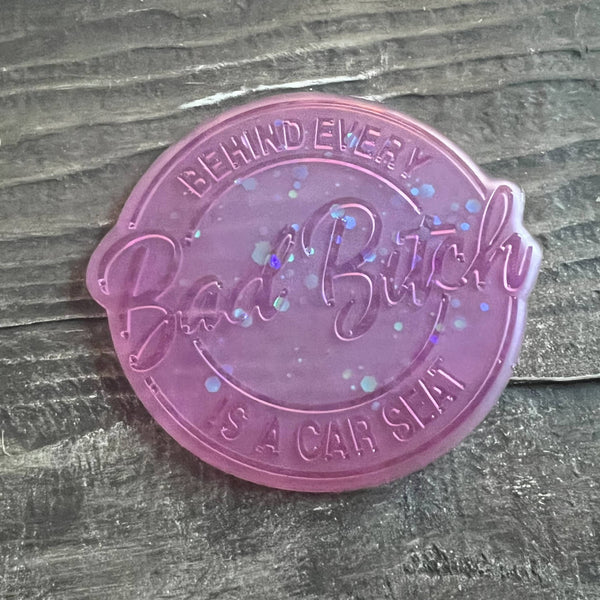 Bad Bitch Coasters, resin