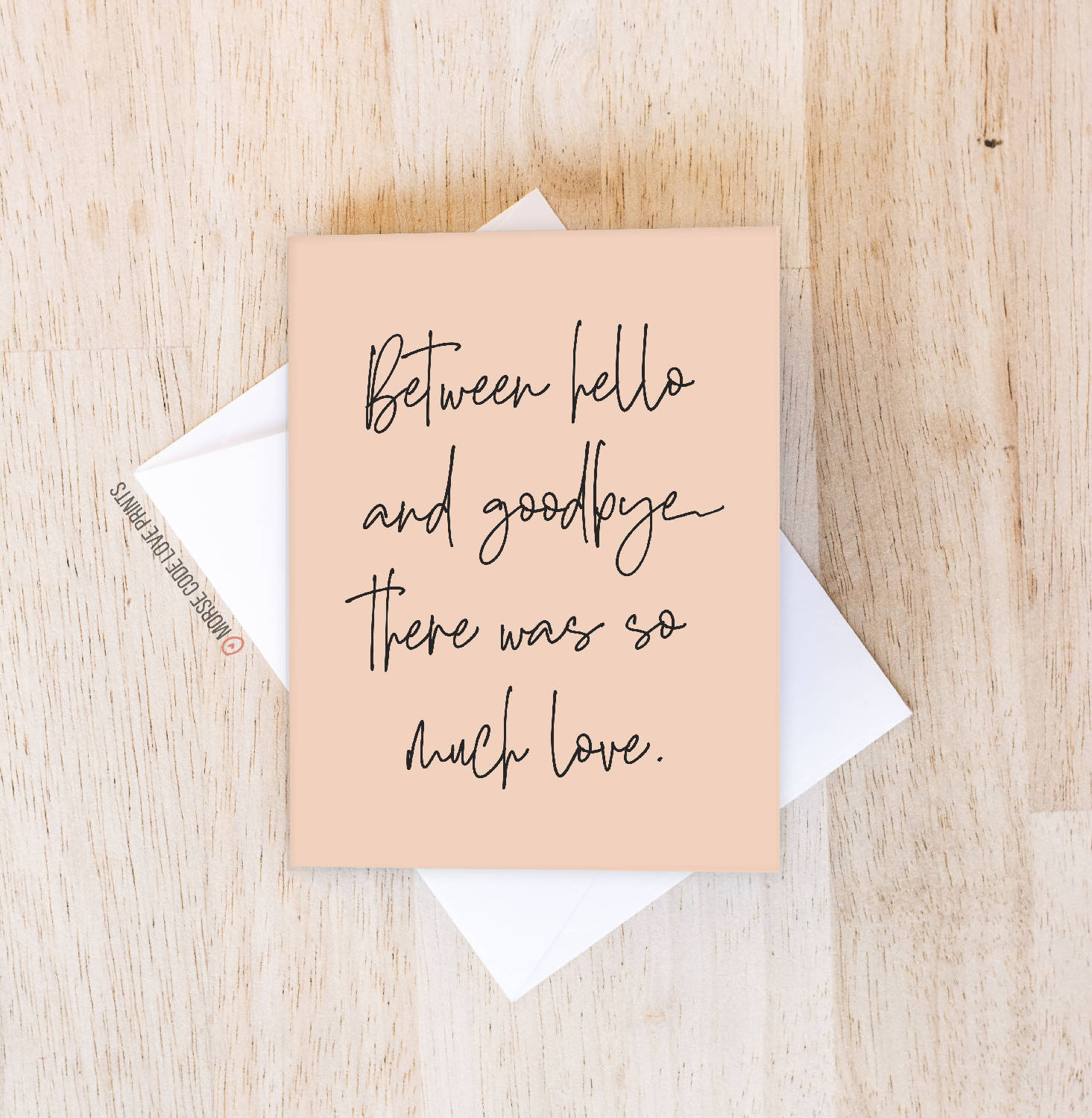 Between | Sympathy & Condolences | Greeting Card