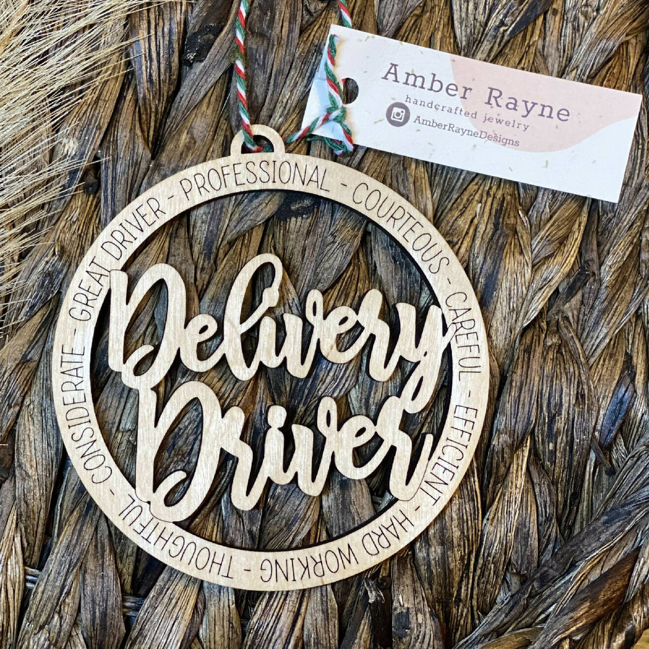 Delivery Driver Ornament