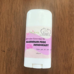 Aluminum Free Deodorant