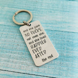 Large Metal Rectangle Keychains