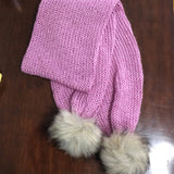 Adult Pom Pom Scarves