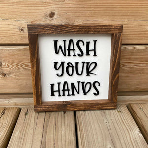 Wash Your Hands Sign