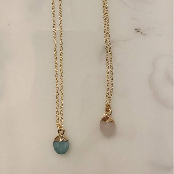 Gemstone necklace