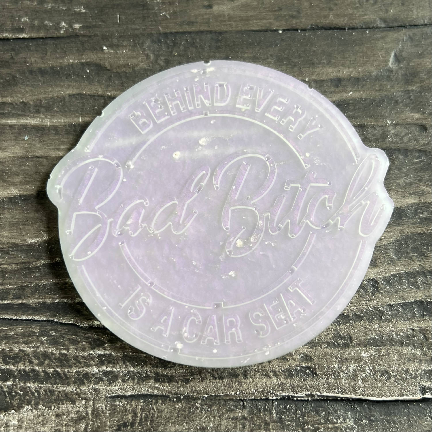 Bad Bitch Coasters, resin