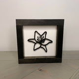 Lily 3D Sign - 6"