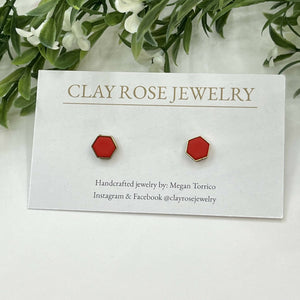 Hexagon Studs