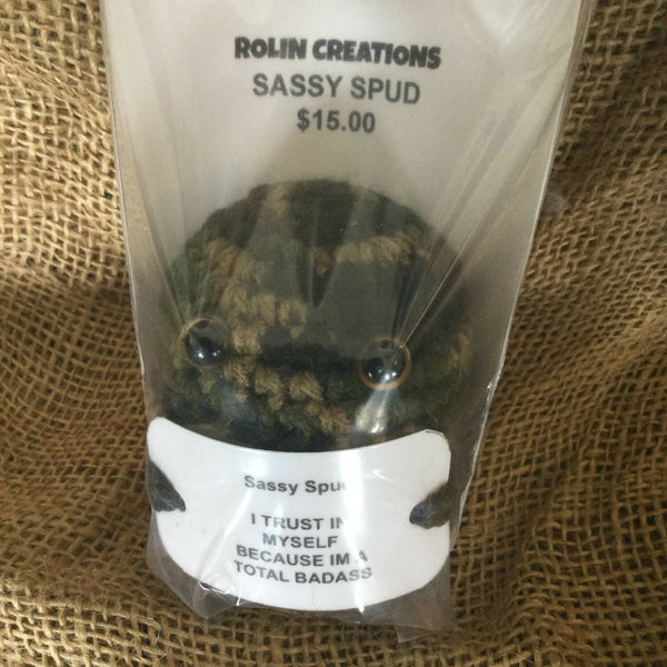 Sassy spud stuffie